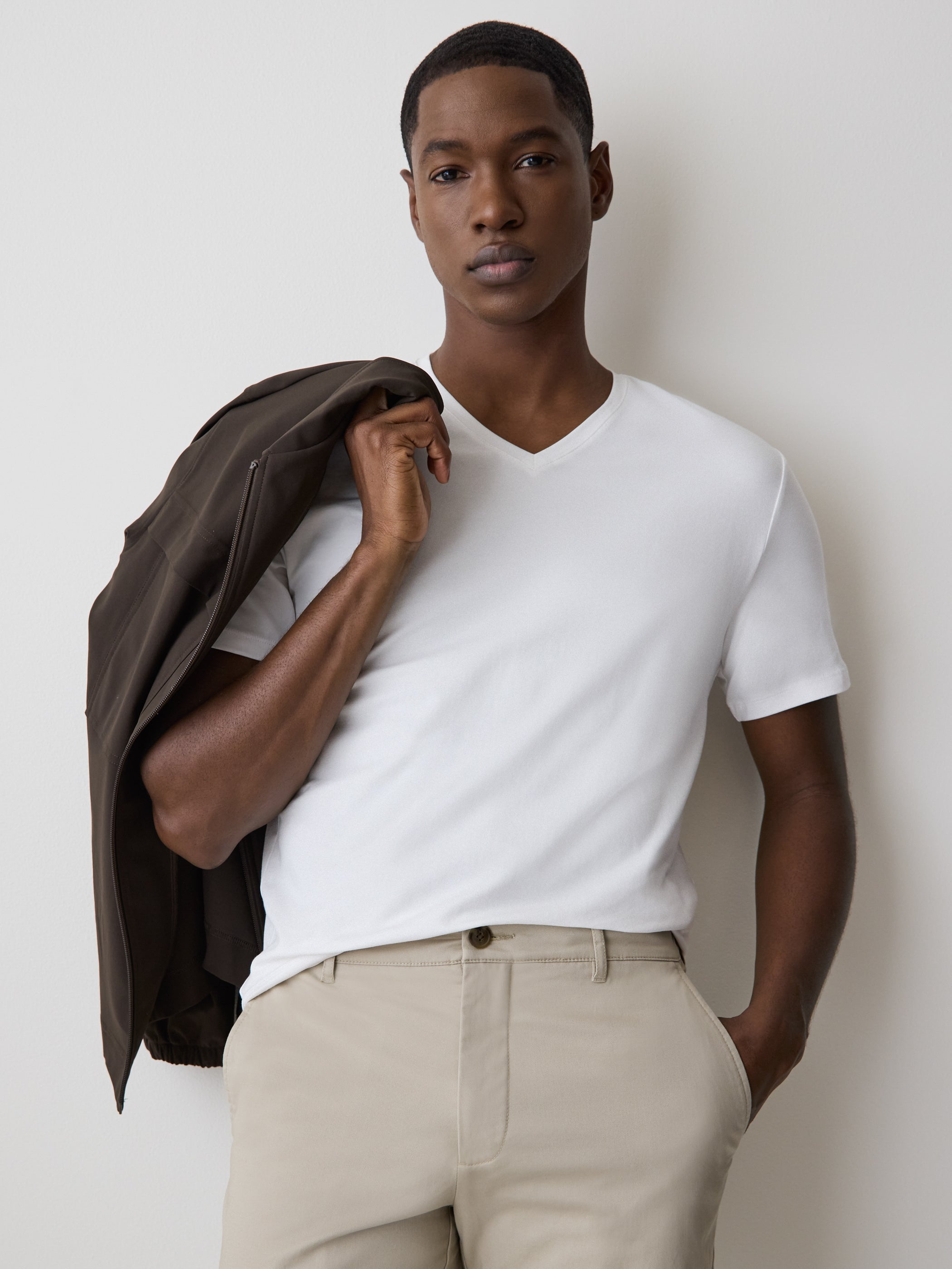 RW&CO Supima Cotton (R) V-Neck T-shirt