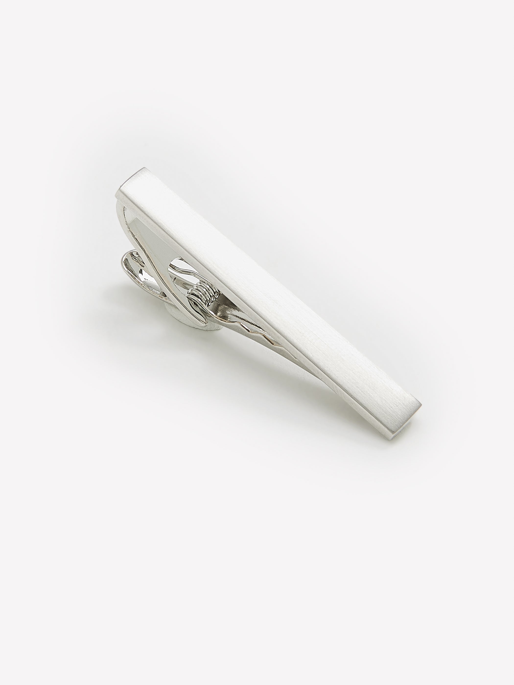 RW&CO Matte silver tie bar