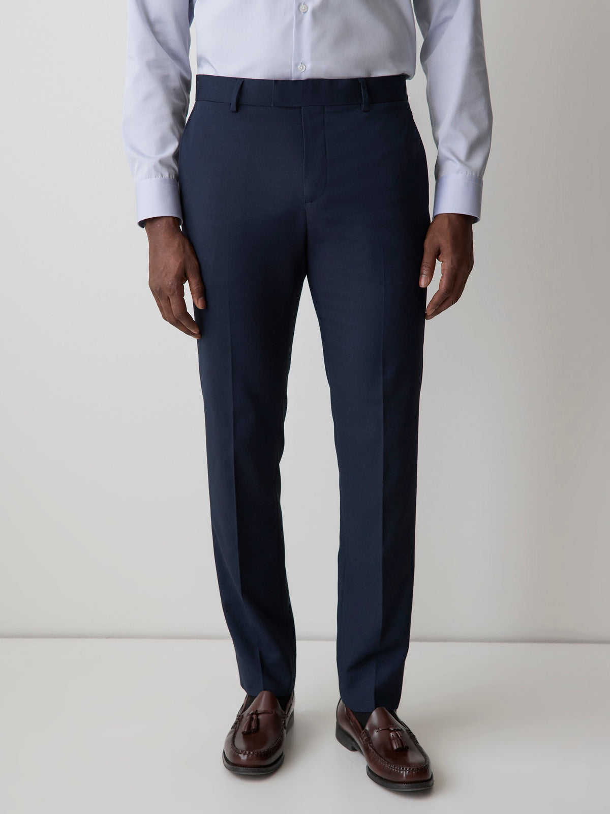 RW&CO Essential Slim Fit Navy Suit Pant