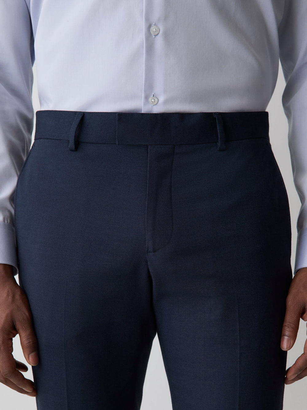 RW&CO Essential Slim Fit Navy Suit Pant