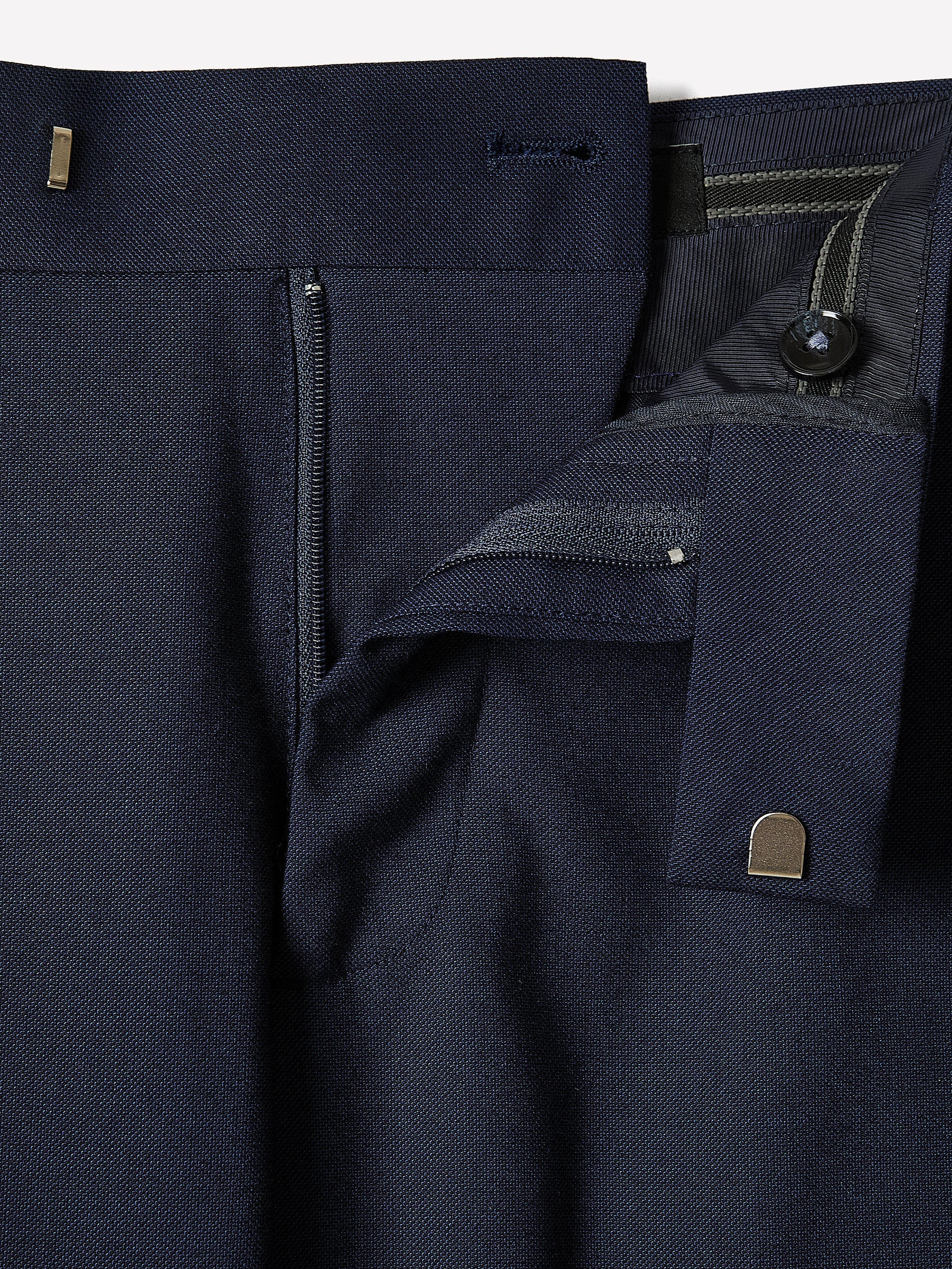 RW&CO Essential Slim Fit Navy Suit Pant