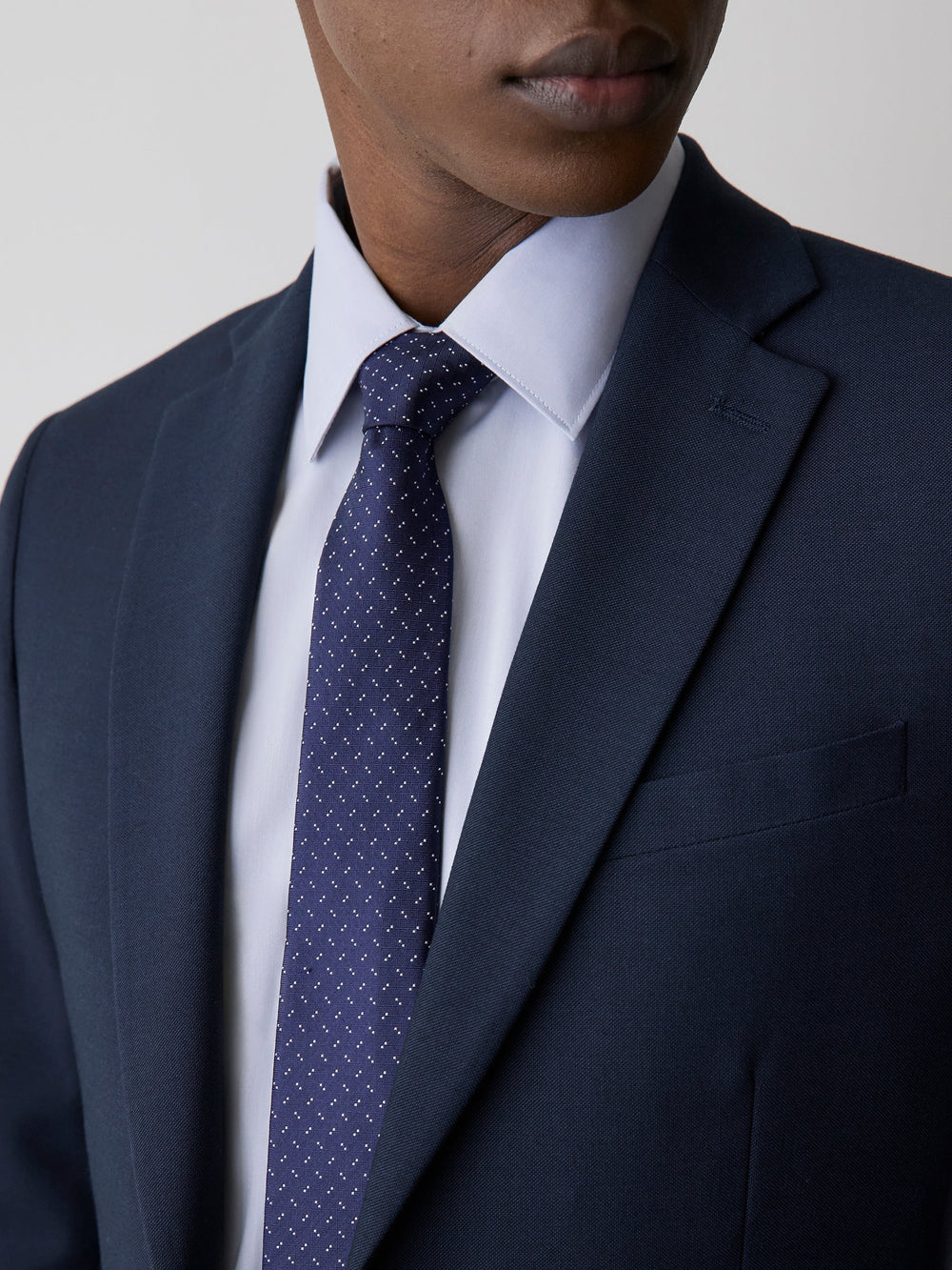 RW&CO Essential Slim Fit Navy Suit Blazer