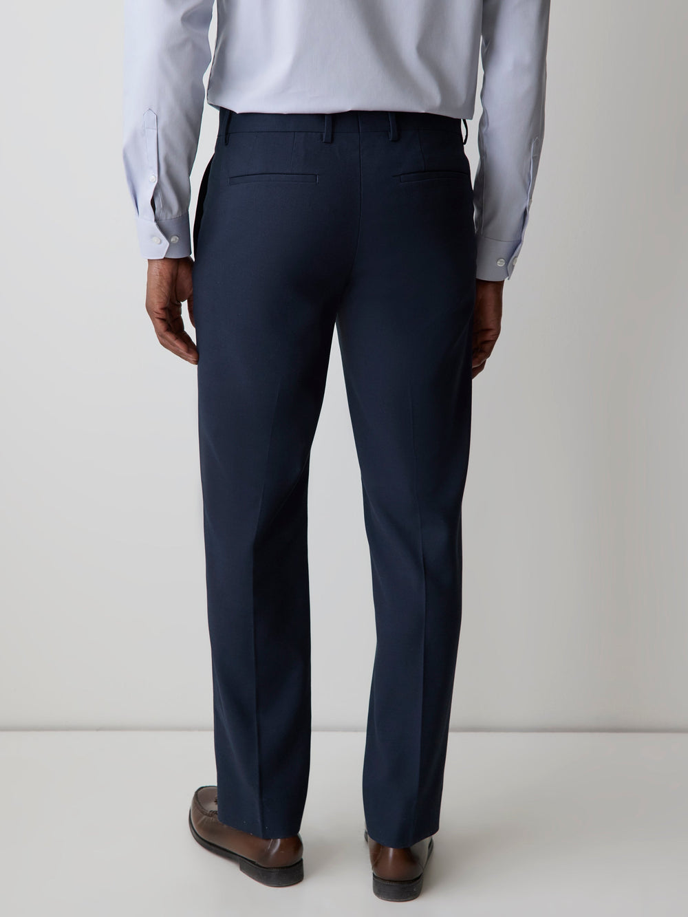 RW&CO Essential Tailored Fit Navy Blue Suit Pant