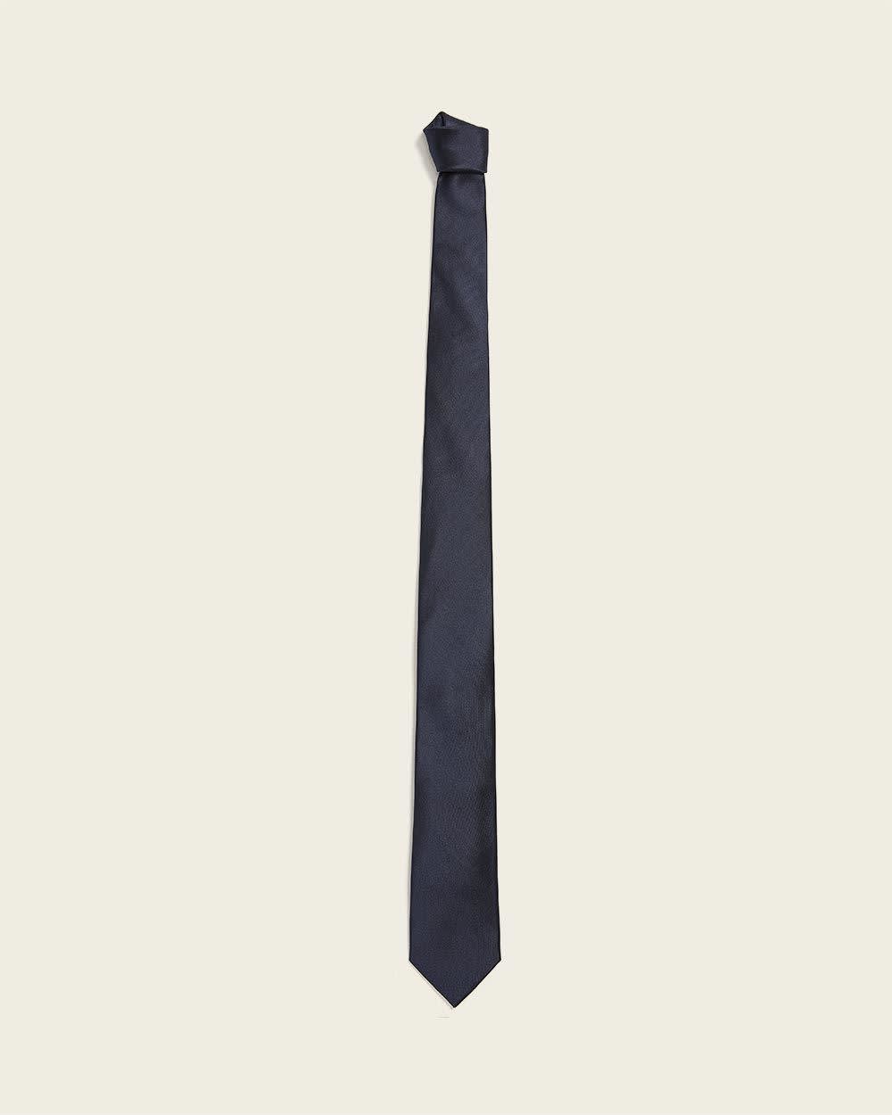 RW&CO Skinny Dark Solid Tie
