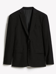 RW&CO Regular Fit Essential Black Blazer