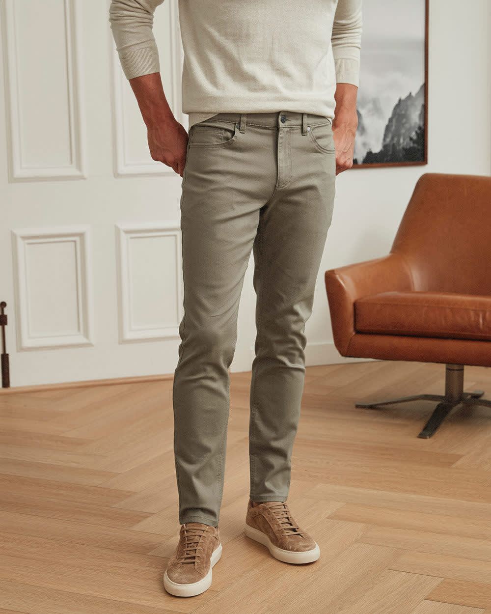 RW&CO Slim Leg Super Stretch Pant