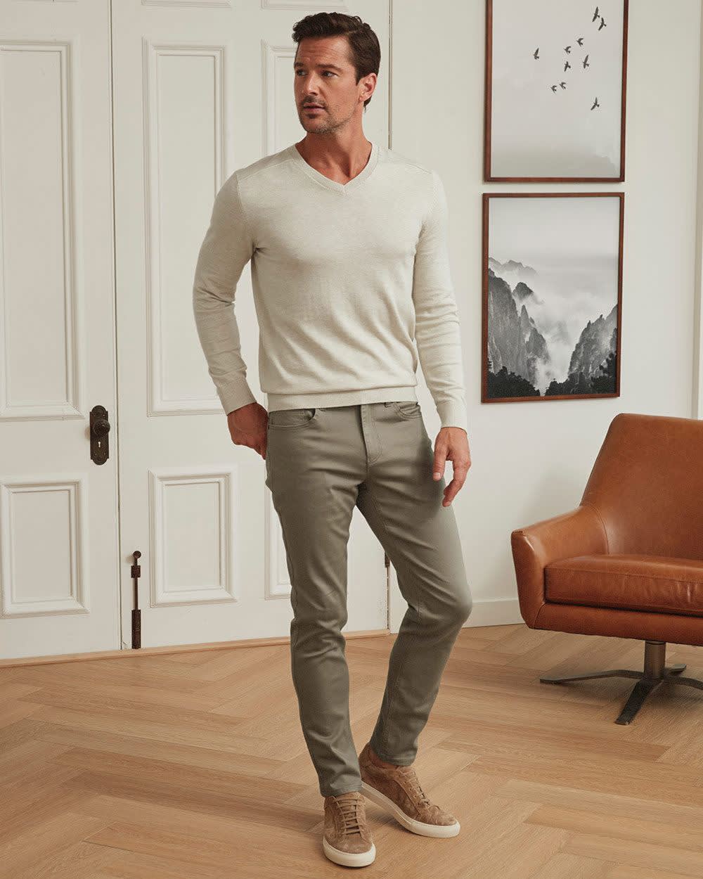 RW&CO Slim Leg Super Stretch Pant