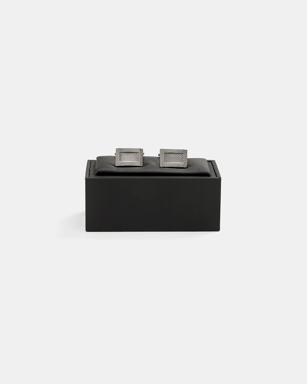 RW&CO Shiny Gunmetal Cuff Links