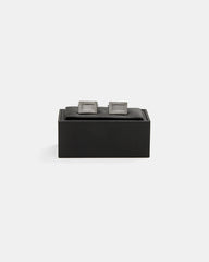 RW&CO Shiny Gunmetal Cuff Links