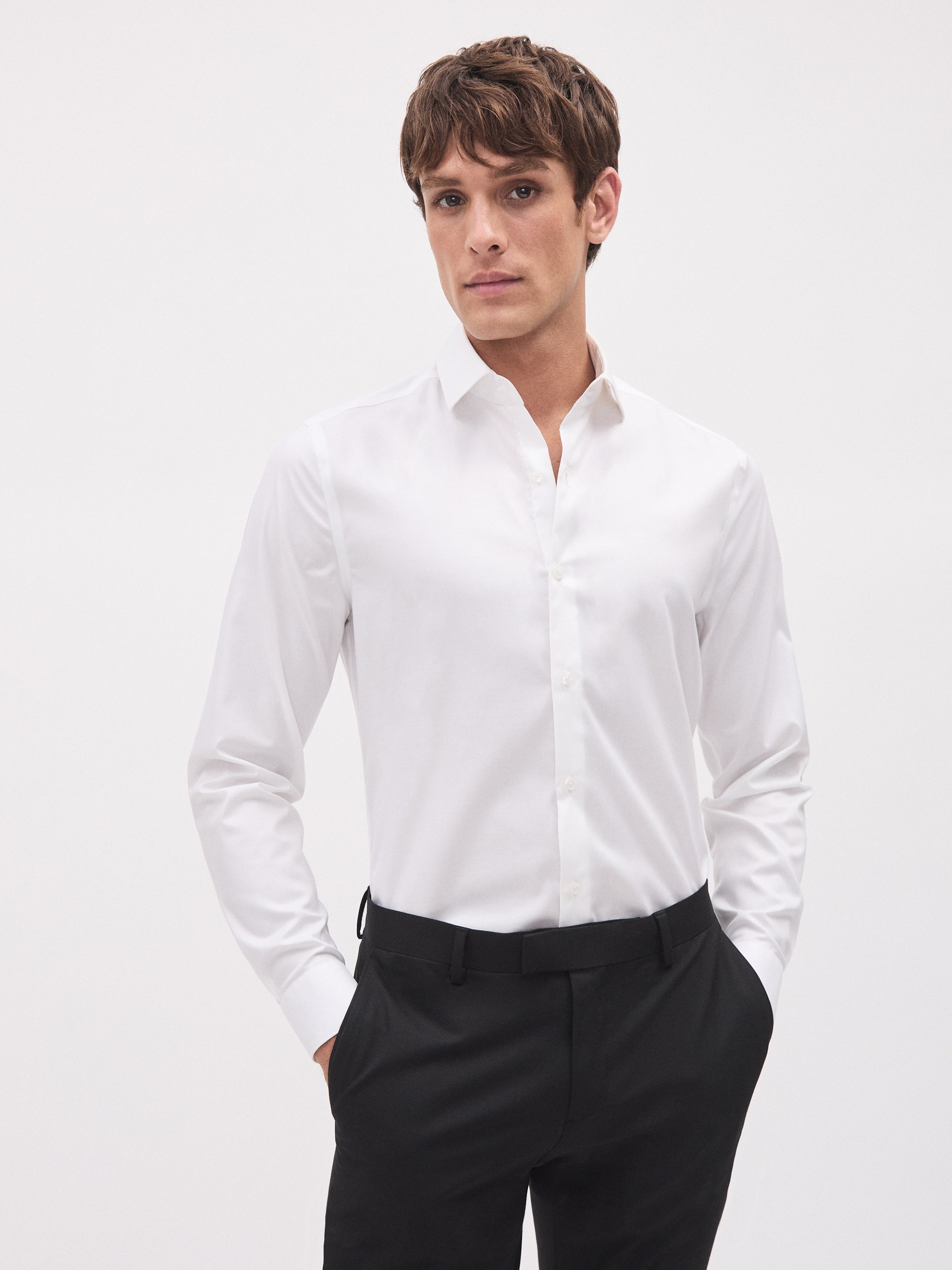 RW&CO Slim Fit Stretch Dress Shirt