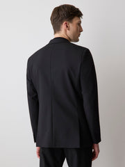 RW&CO Black Slim Fit E-Tech Blazer