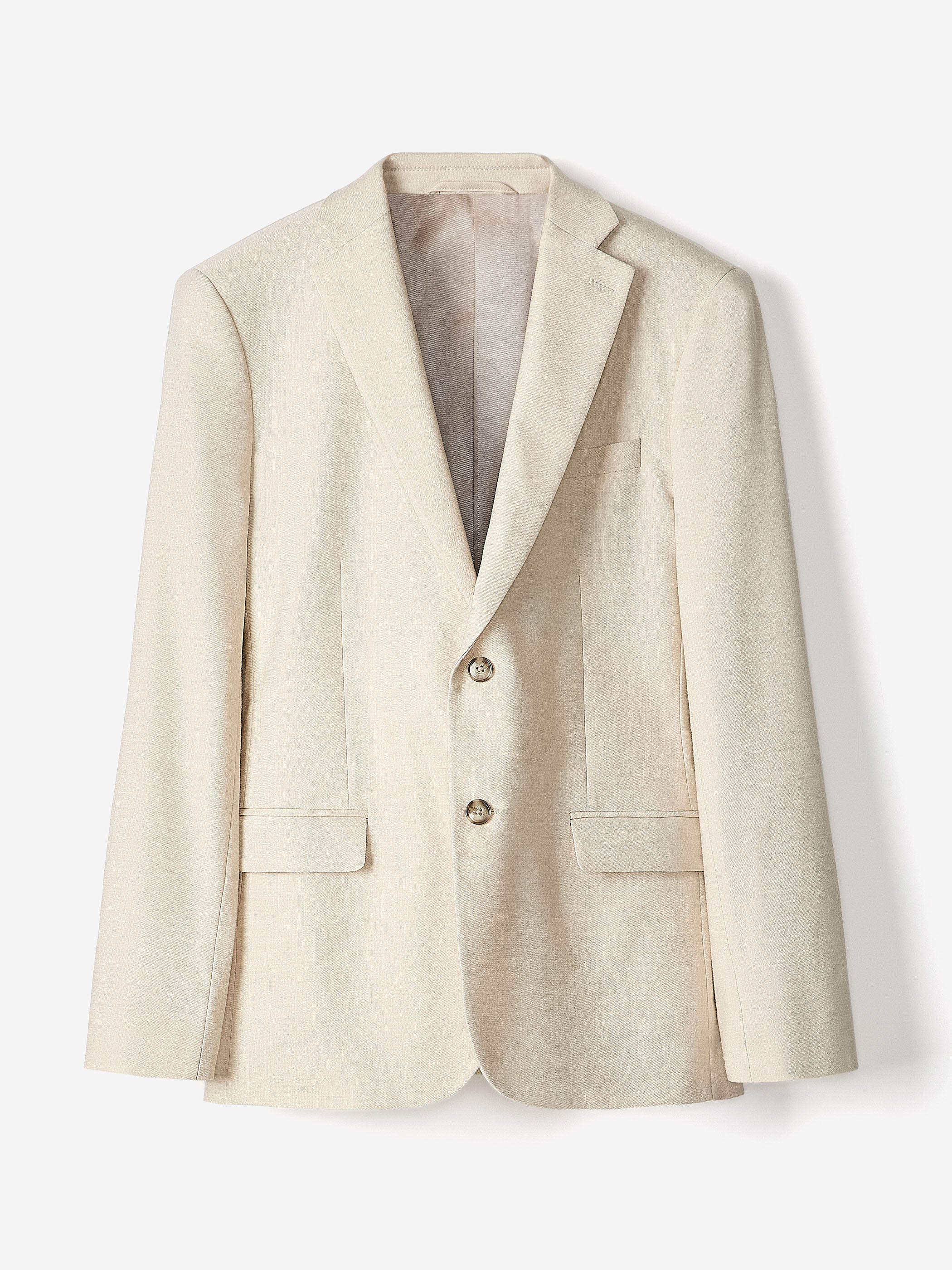 RW&CO Slim Fit Stretch Linen Blazer