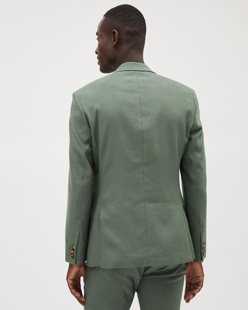 RW&CO Slim Fit Stretch Linen Blazer