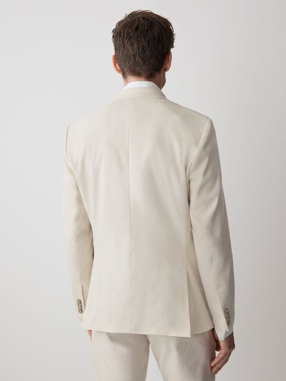 RW&CO Slim Fit Stretch Linen Blazer