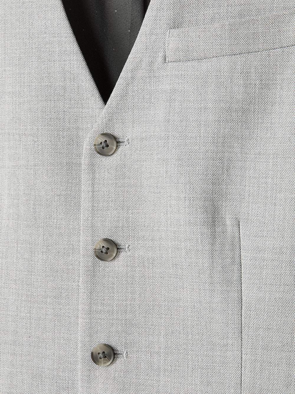 RW&CO Essential Light Grey Suit Vest