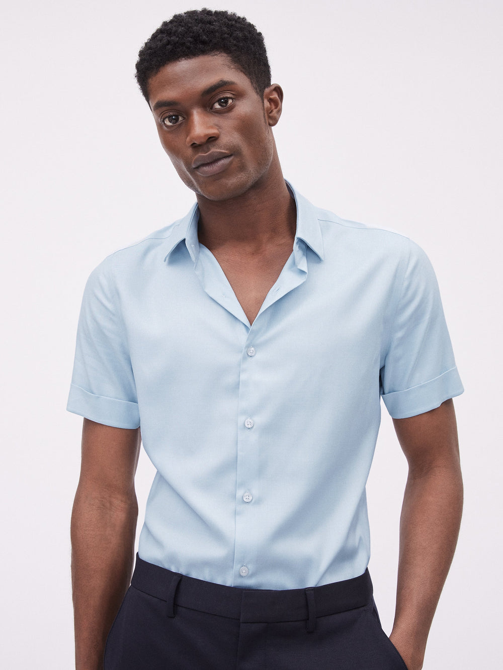 RW&CO Slim Fit Performance Short Sleeve Shirt