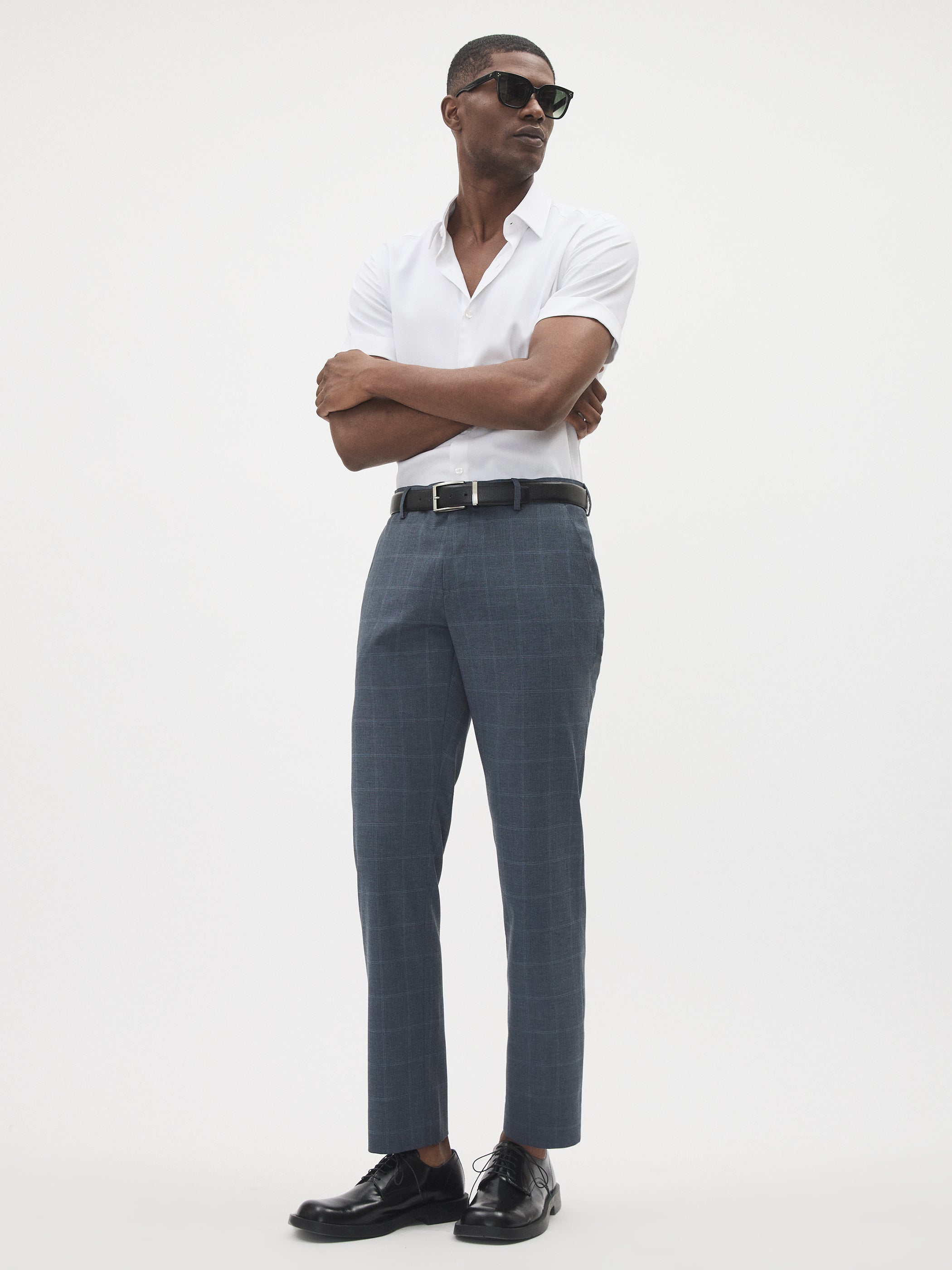 RW&CO Slim Fit Performance Short Sleeve Shirt