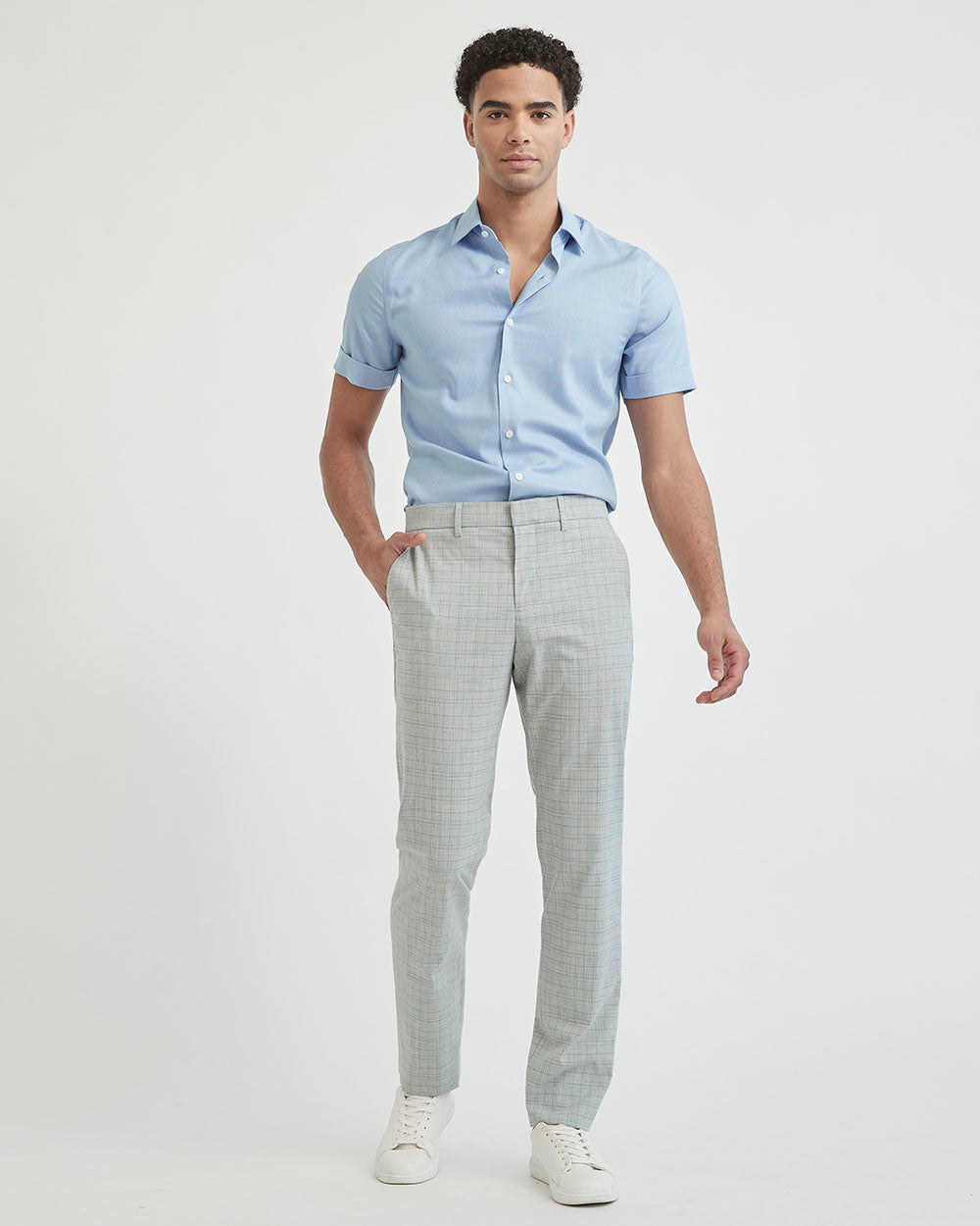 RW&CO Slim Fit Performance Short Sleeve Shirt