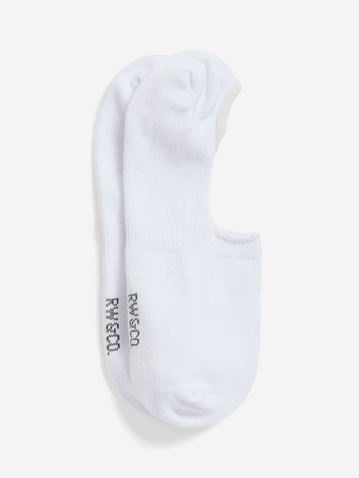 RW&CO Coolmax (R) White No-Show Socks