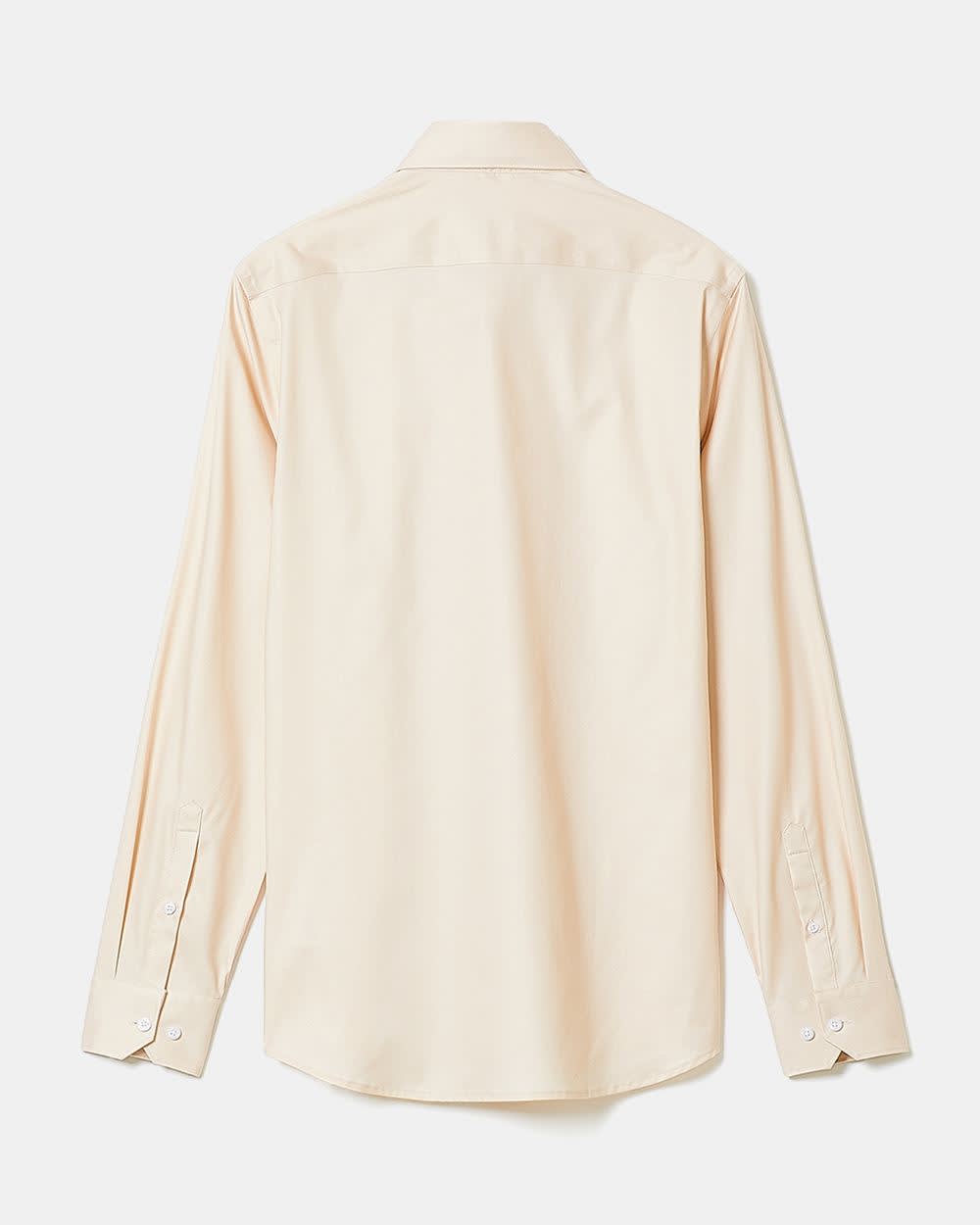 RW&CO Slim Fit Solid Sateen Dress Shirt