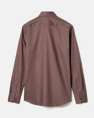RW&CO Slim Fit Solid Sateen Dress Shirt