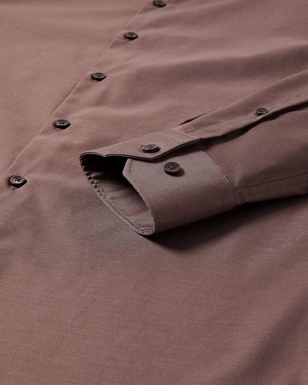 RW&CO Slim Fit Solid Sateen Dress Shirt