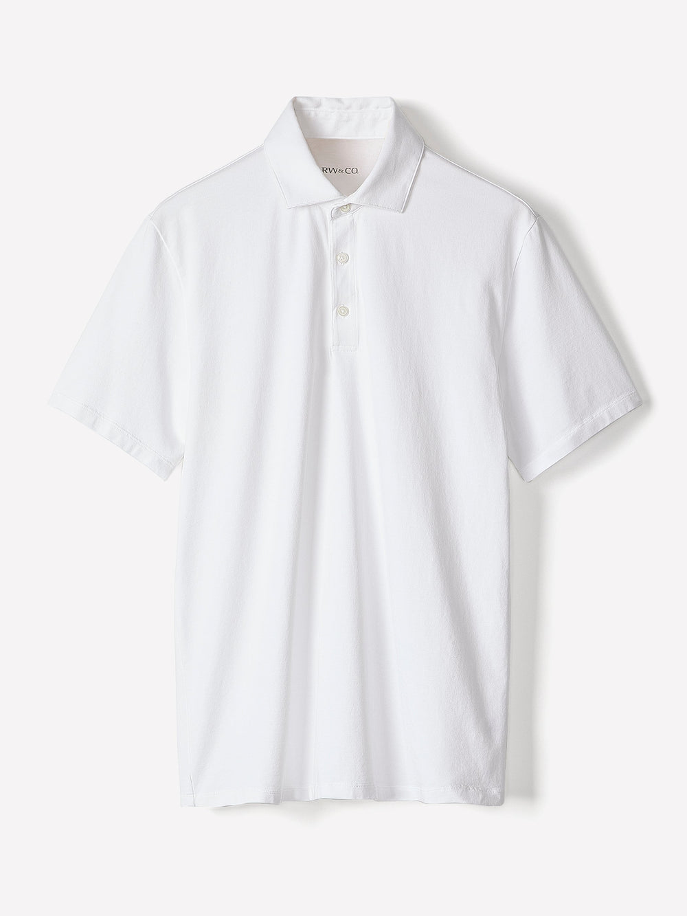RW&CO Short-Sleeve Supima (R) Cotton Jersey Polo
