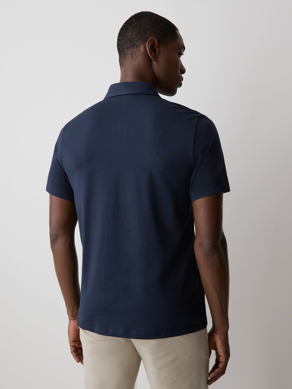 RW&CO Short-Sleeve Supima (R) Cotton Jersey Polo