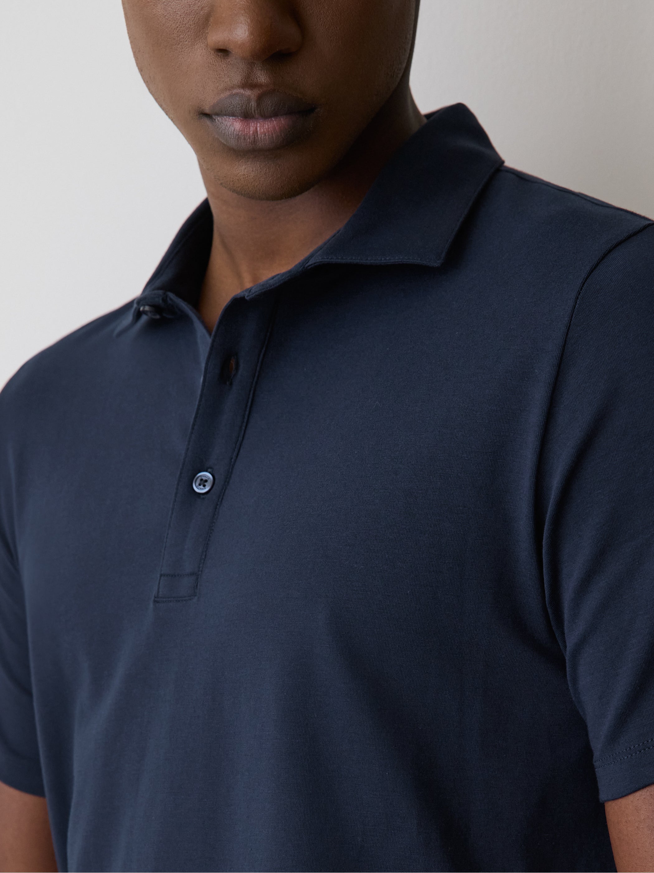RW&CO Short-Sleeve Supima (R) Cotton Jersey Polo