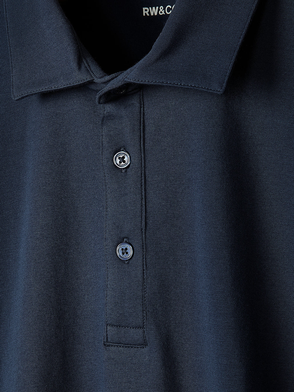 RW&CO Short-Sleeve Supima (R) Cotton Jersey Polo