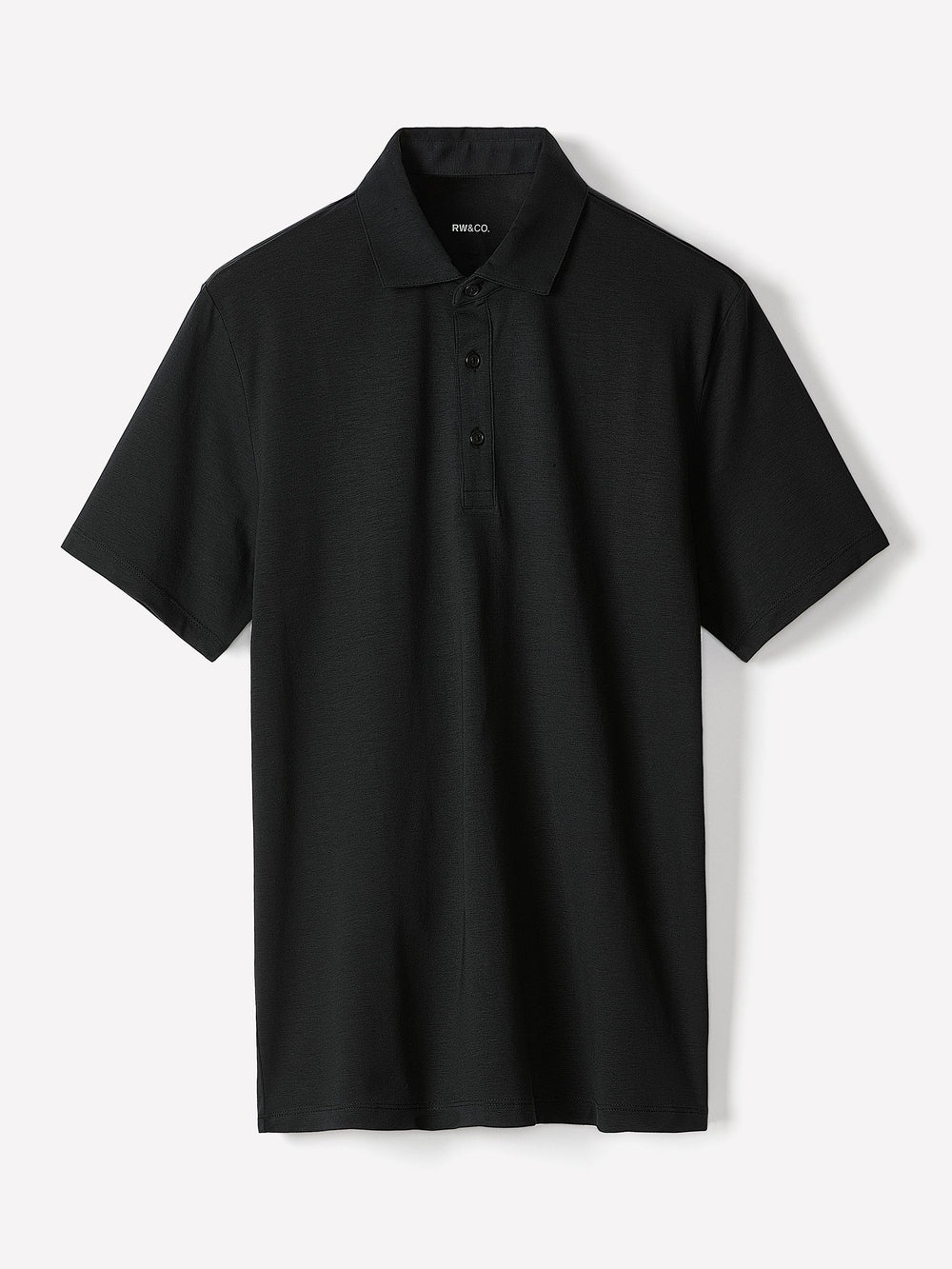 RW&CO Short-Sleeve Supima (R) Cotton Jersey Polo