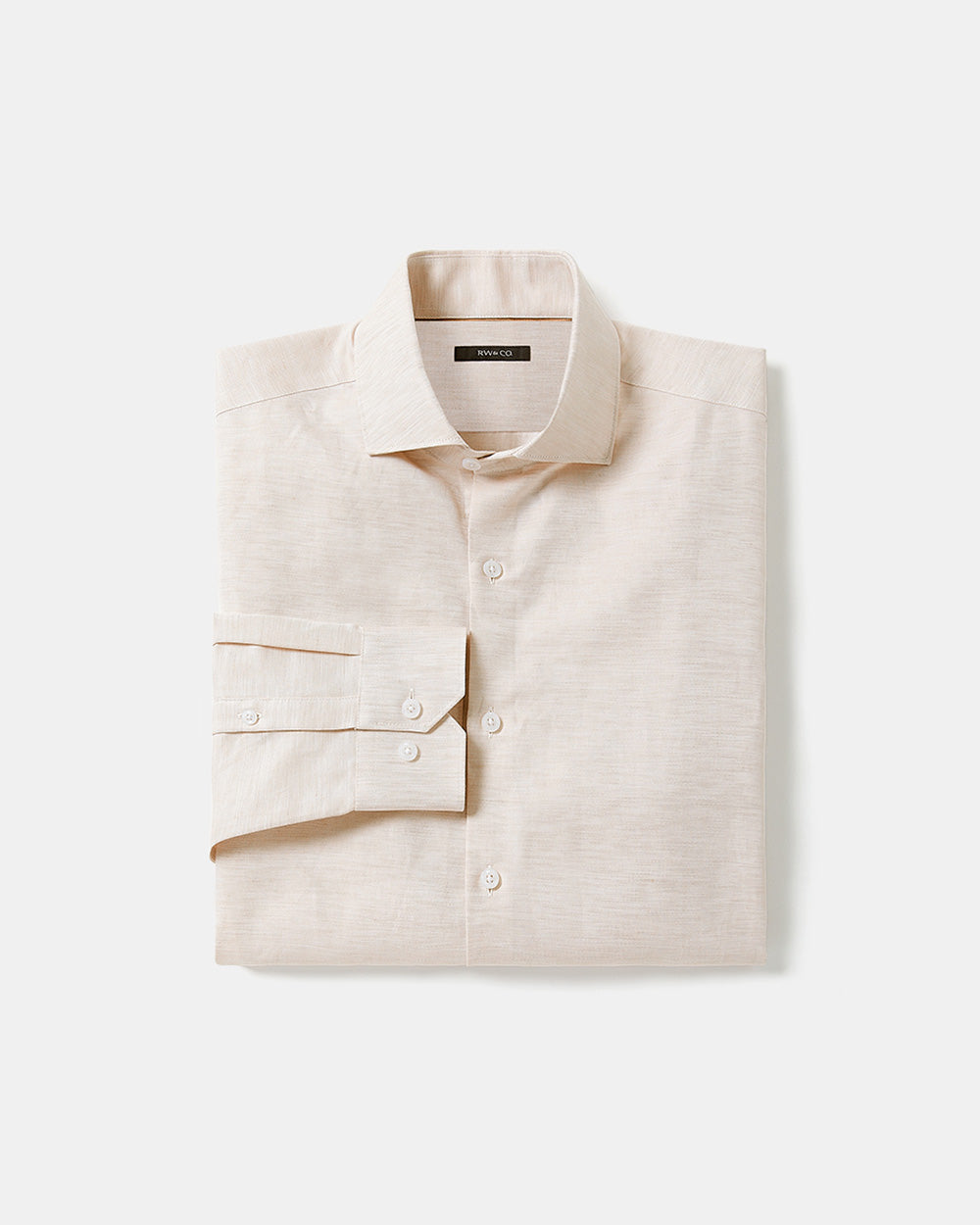 RW&CO Tailored-Fit Linen Dress Shirt