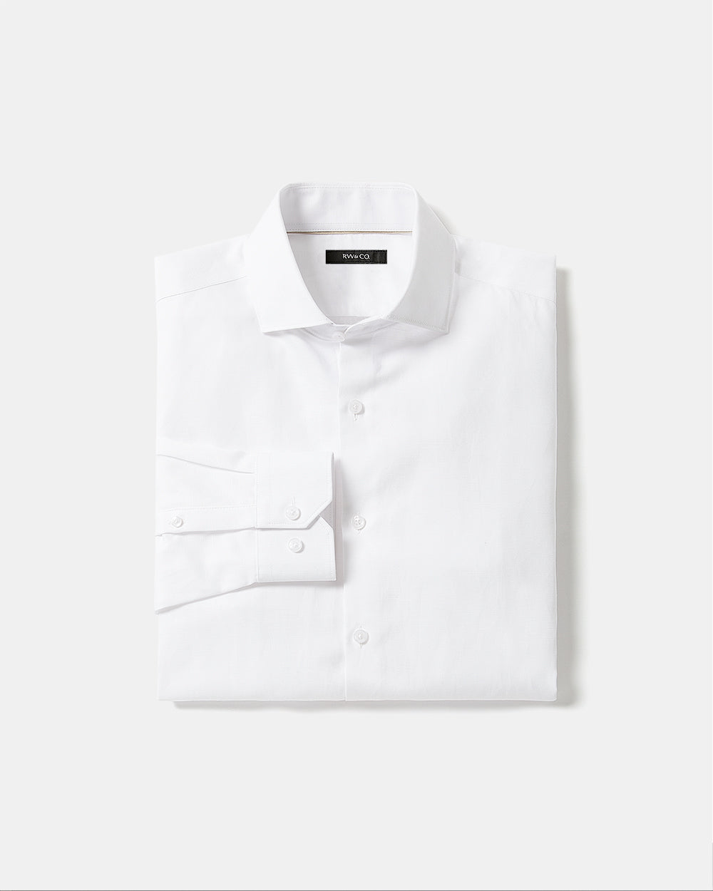 RW&CO Tailored-Fit Linen Dress Shirt