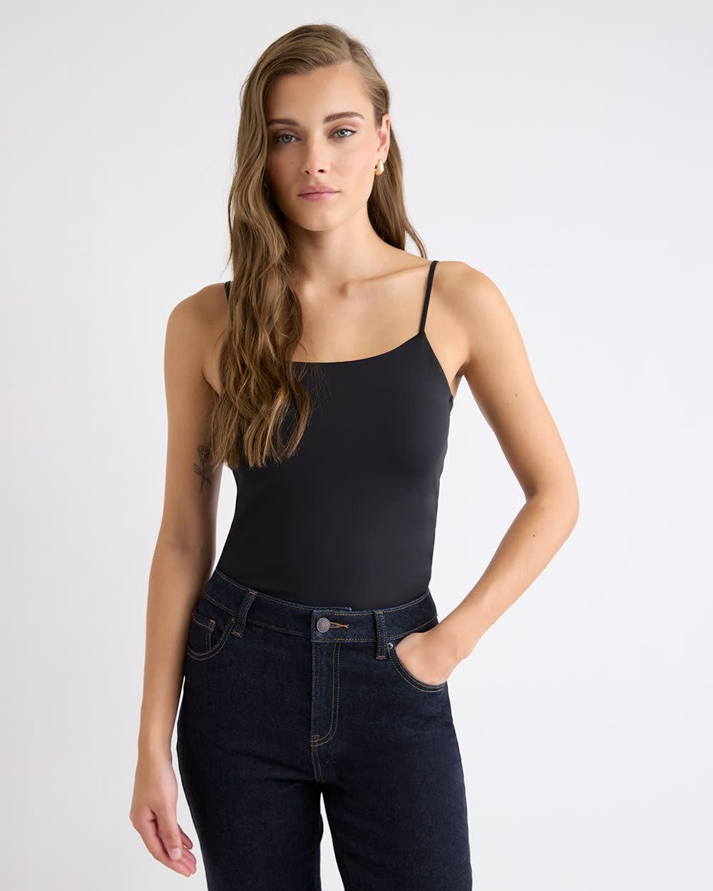 RW&CO Nylon Scoop-Neck Cami