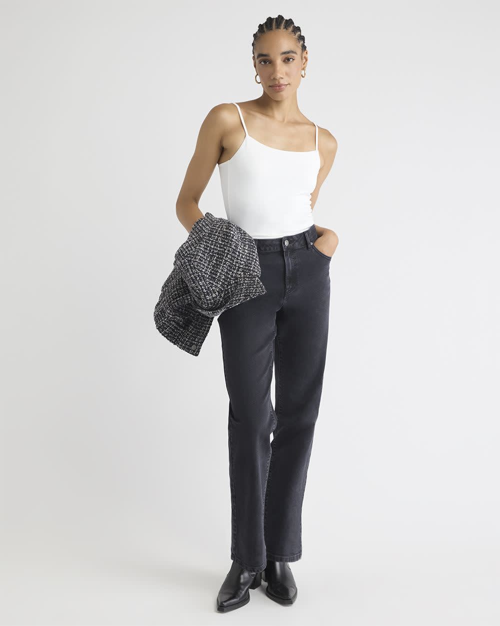 RW&CO Nylon Scoop-Neck Cami
