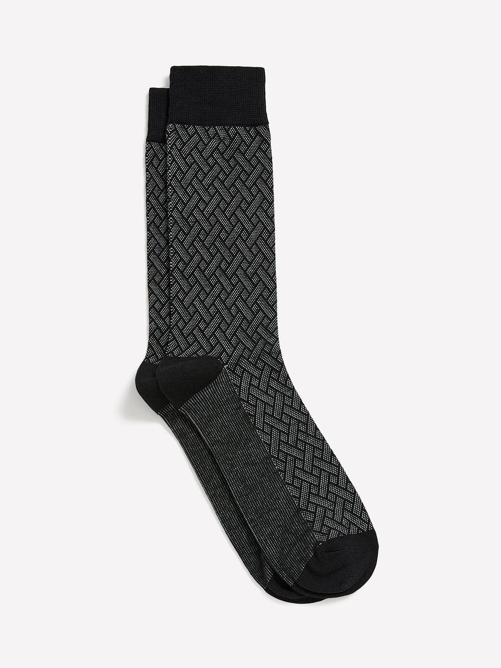 RW&CO Dress Socks with Geometric Pattern