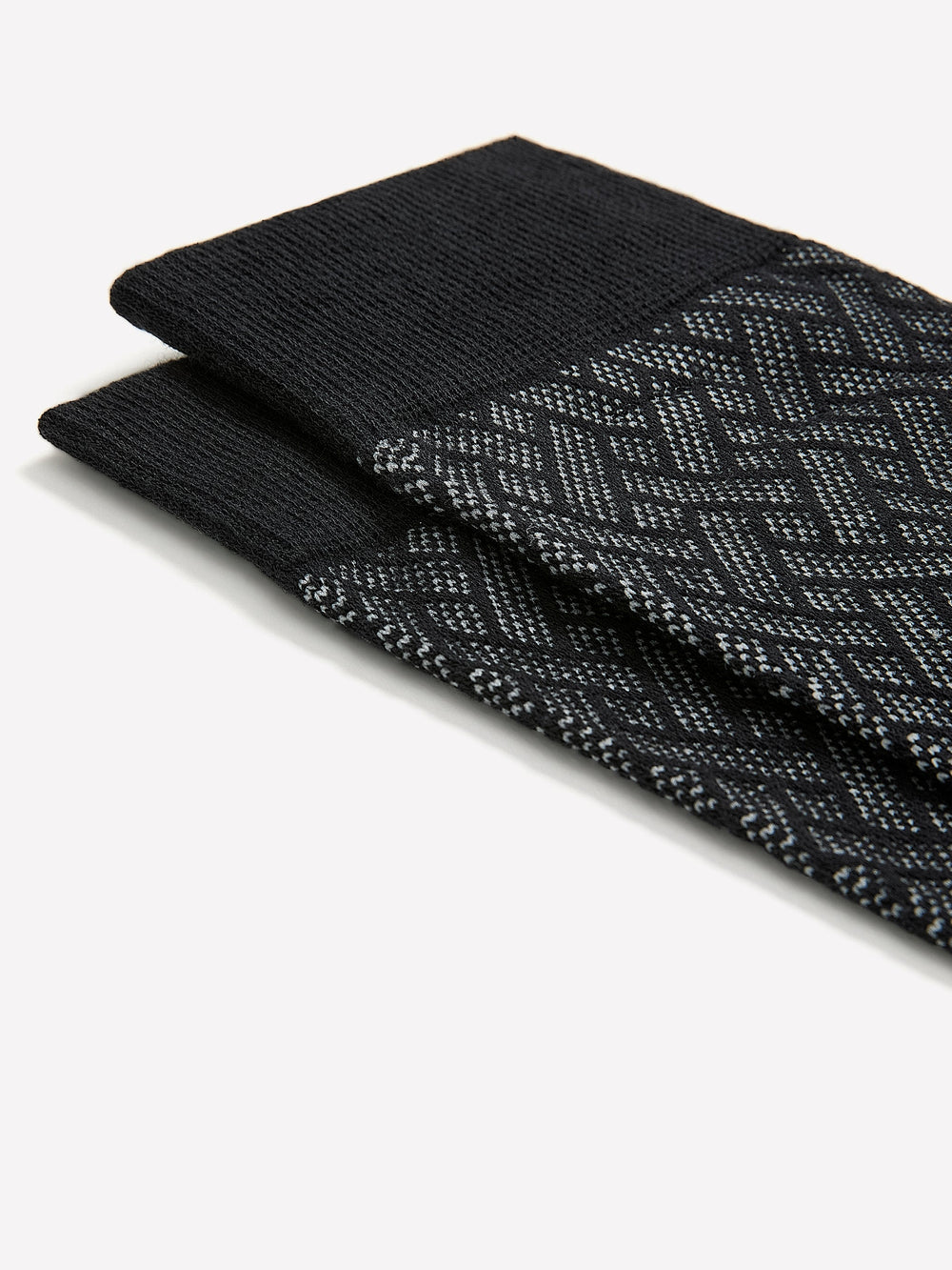 RW&CO Dress Socks with Geometric Pattern