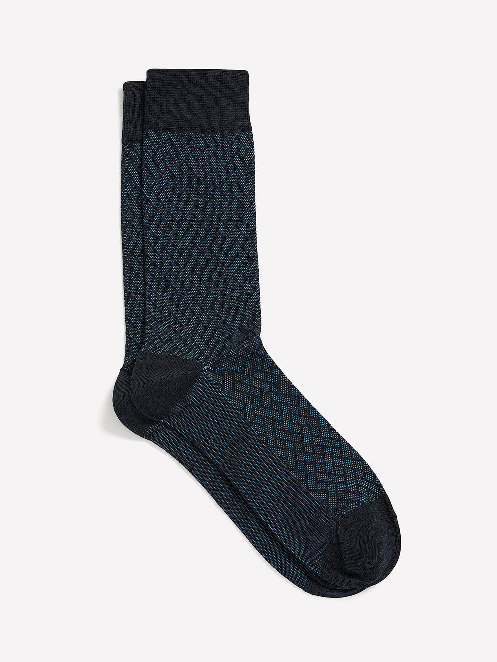 RW&CO Dress Socks with Geometric Pattern