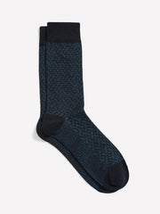 RW&CO Dress Socks with Geometric Pattern