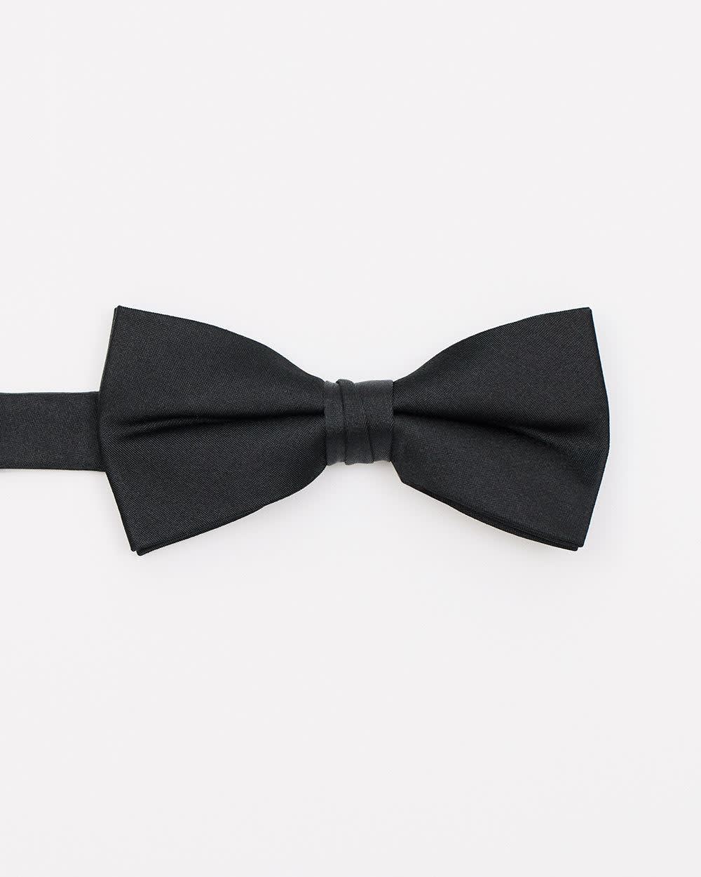 RW&CO Solid Iridescent Bow Tie