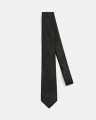 RW&CO Paisley Black on Black Regular Tie