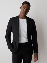 RW&CO Essential Tailored Fit Wool-Blend Suit Blazer