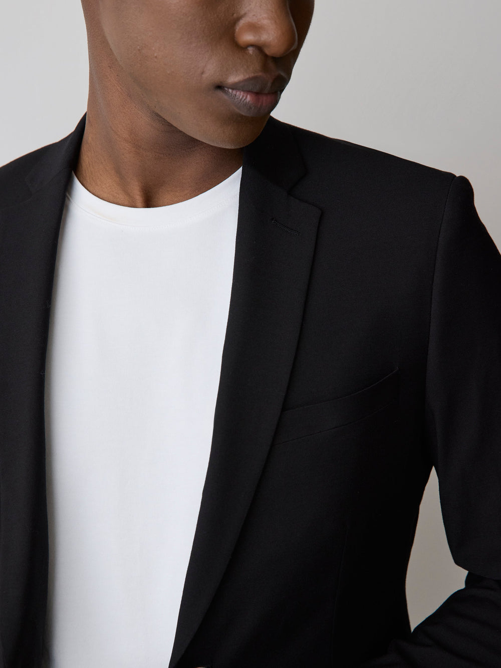 RW&CO Essential Tailored Fit Wool-Blend Suit Blazer
