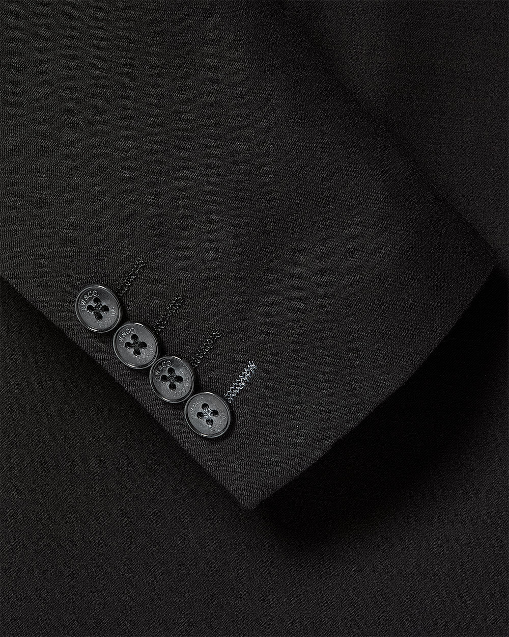 RW&CO Essential Tailored Fit Wool-Blend Suit Blazer