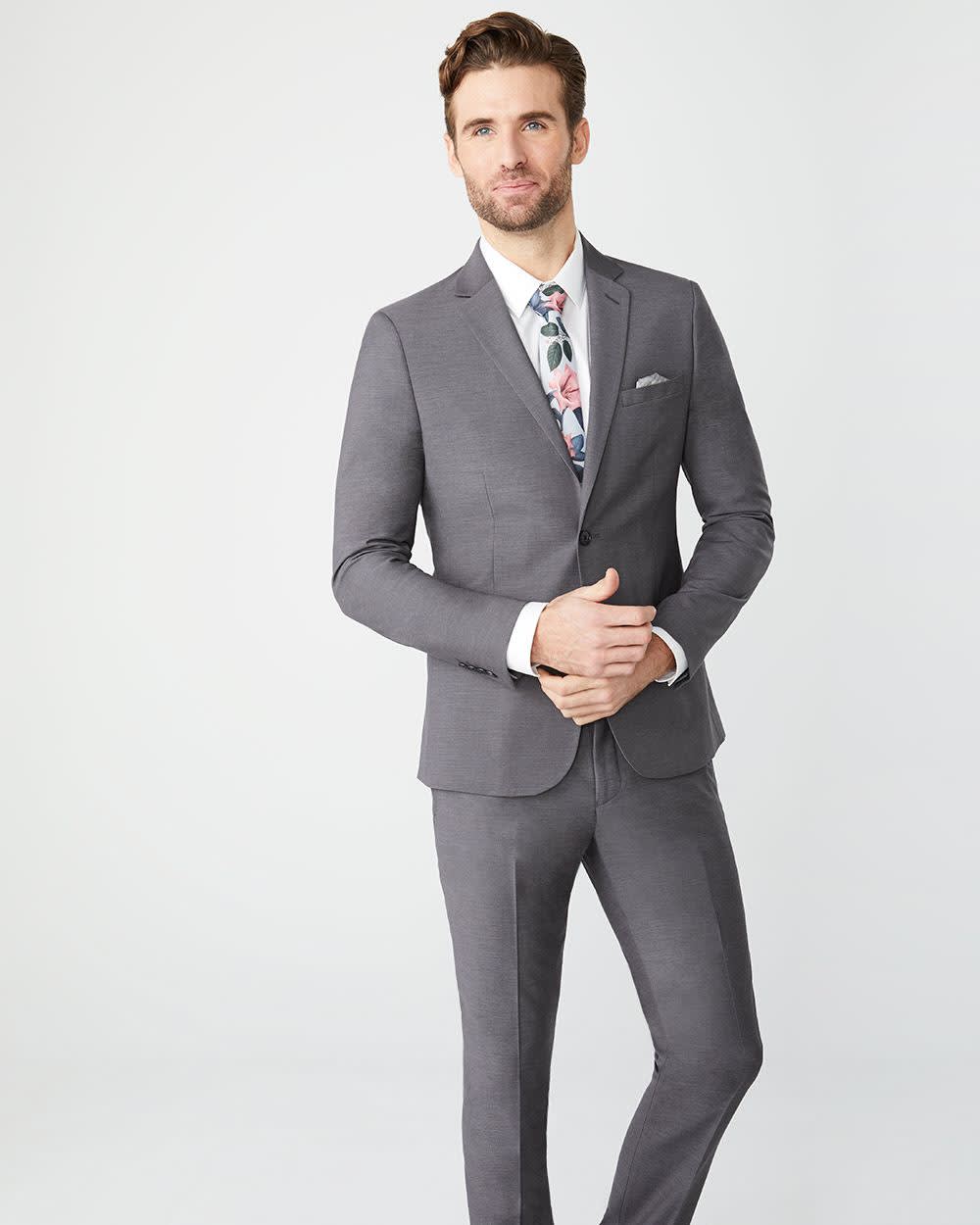 RW&CO Essential Tailored Fit Wool-Blend Suit Blazer