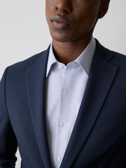 RW&CO Essential Tailored Fit Navy Blue Suit Blazer