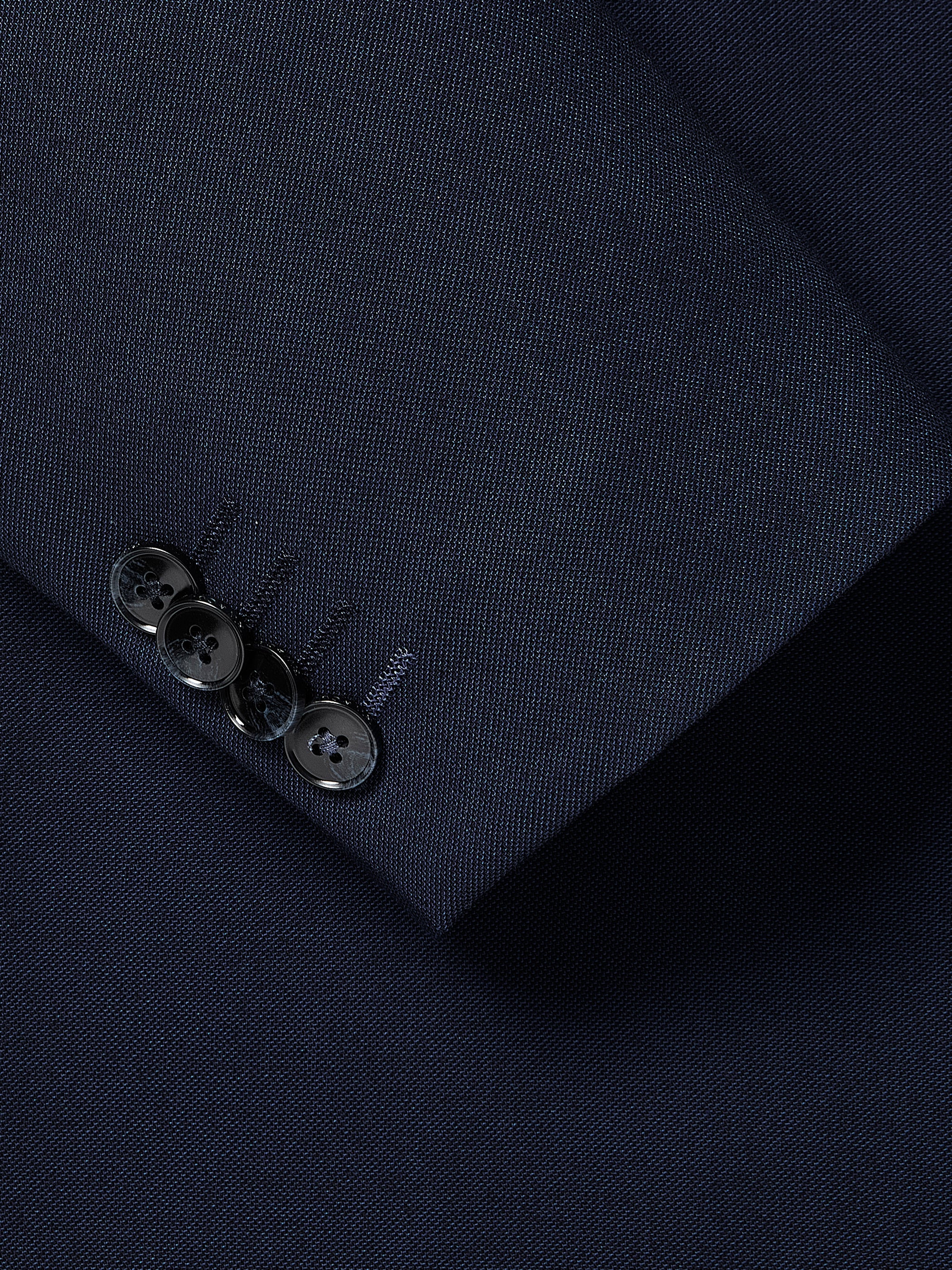 RW&CO Essential Tailored Fit Navy Blue Suit Blazer