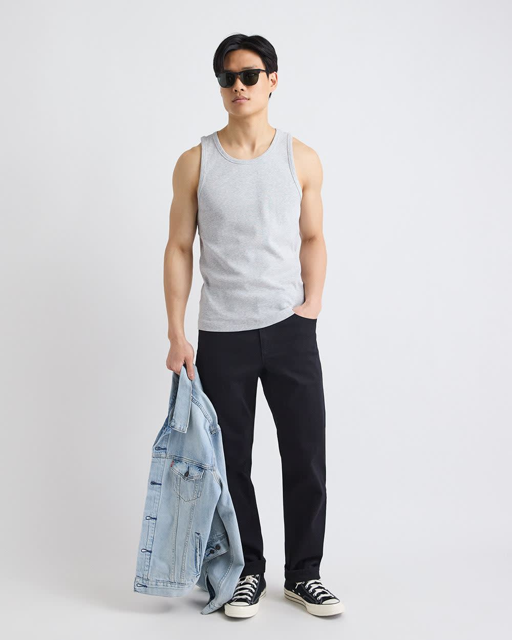 RW&CO Ribbed Tank Top