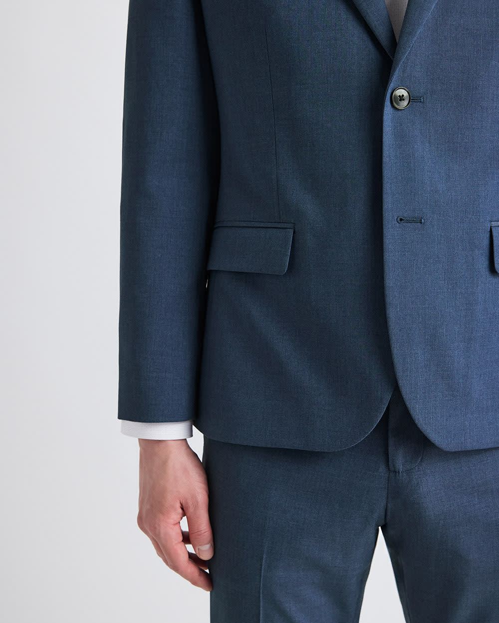 RW&CO Slim Fit Blue Suit Blazer