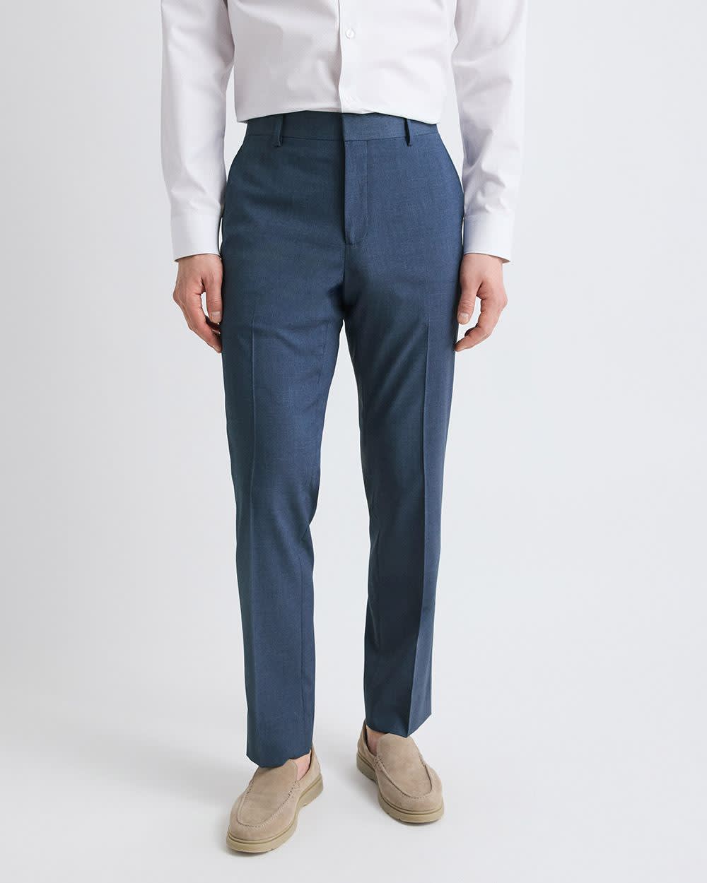 RW&CO Slim Fit Blue Suit Pant